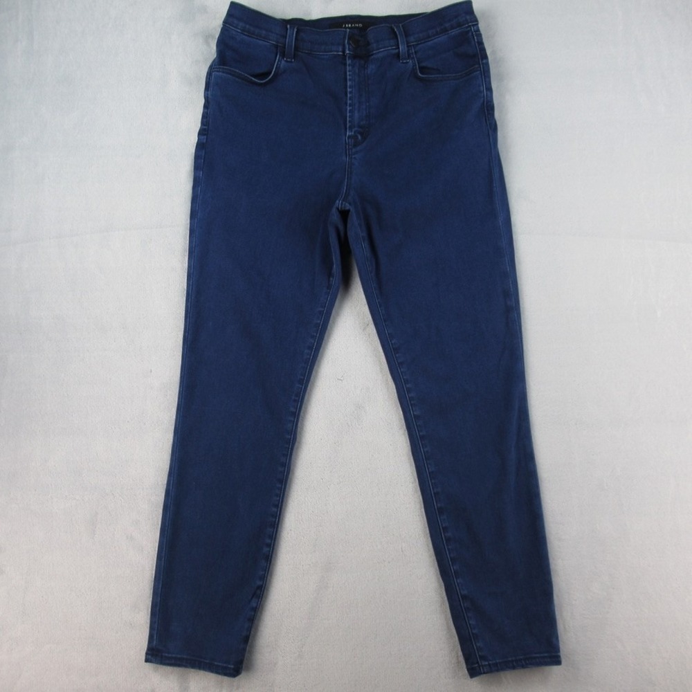 J Brand Skinny Jeans Womens 31 Dark Wash Tencel Blend High Rise JB001087